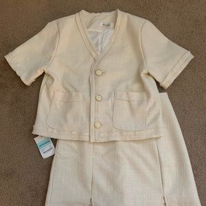 Storets 2 Piece Jacket And Skort Tweed Set